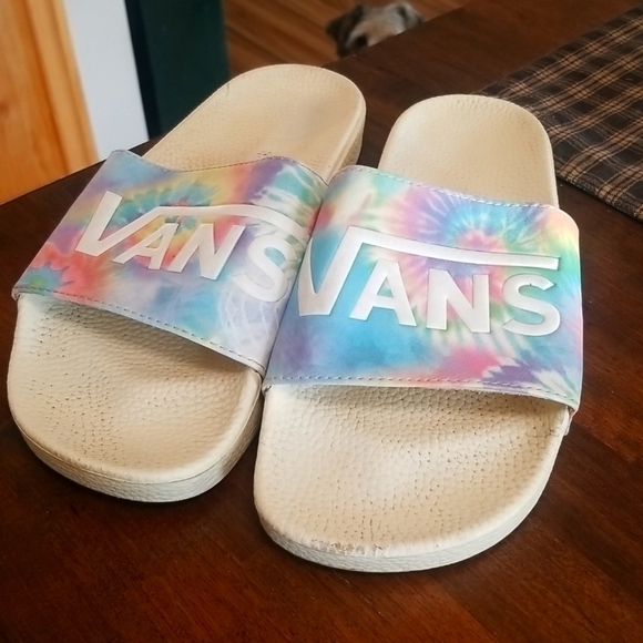 Vans Shoes - Vans Sea Side Slide Beach Sandals Womens Size 10